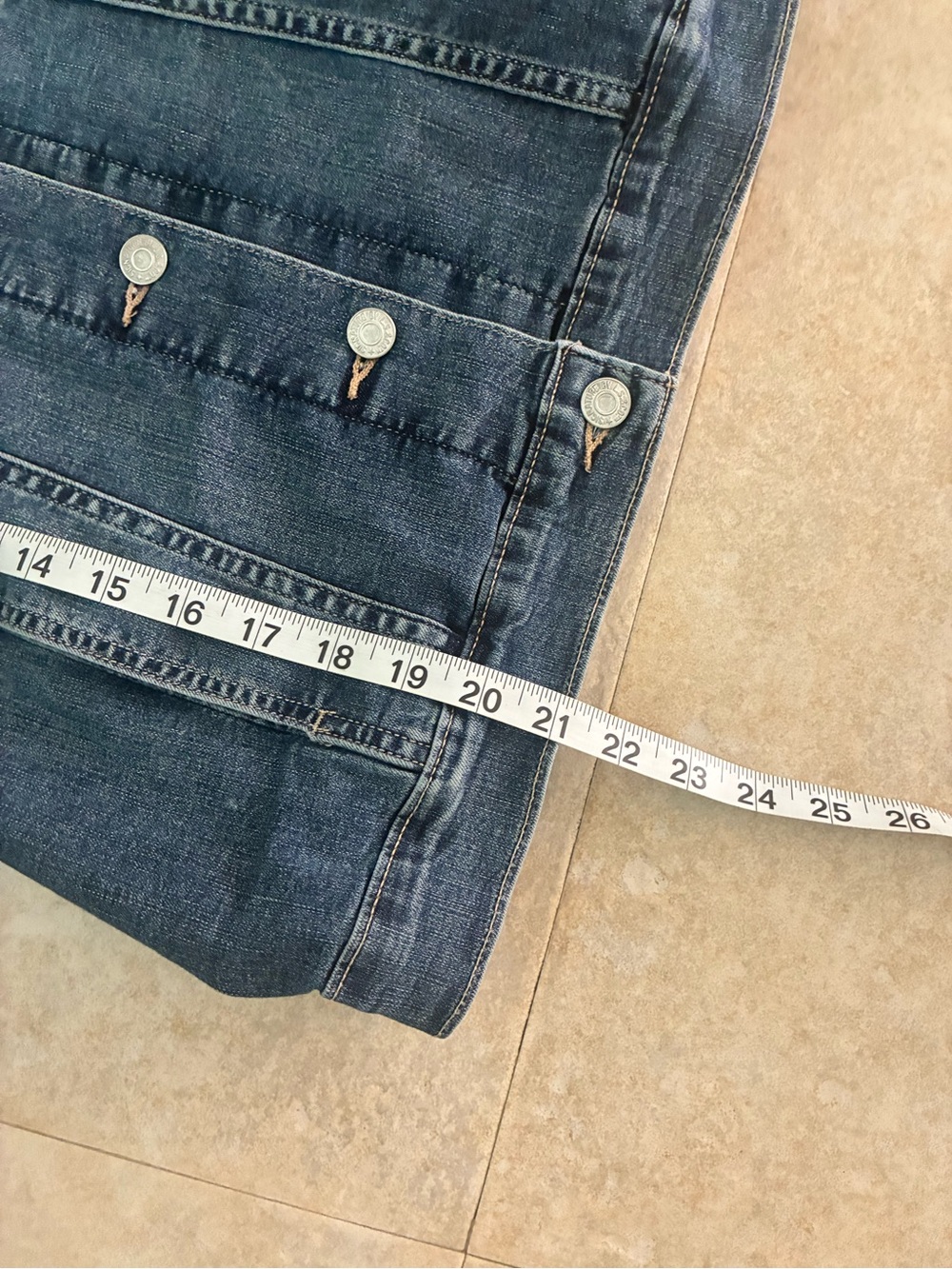 Levi’s Signature XL Classic Blue Denim Jacket - Women's Jean  PAINTED BACK - Picture 5 of 8